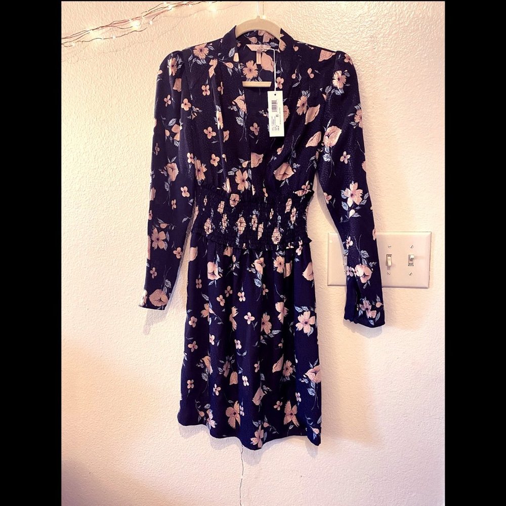 Sold! Rebecca Taylor Long Sleeve V-Neck Dress 00 - Picture 3 of 9